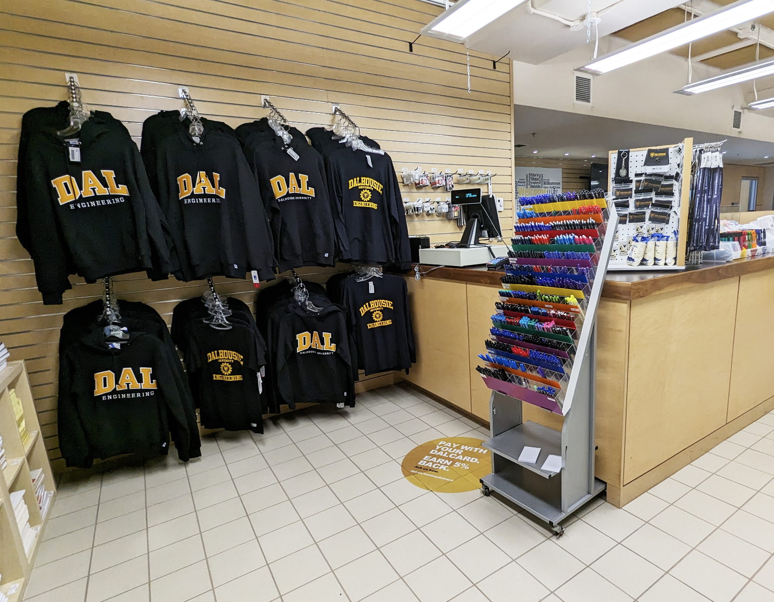 The Dal Bookstore located in the Student Enrolment Centre on Sexton Campus will be closing for the summer months after April 18.